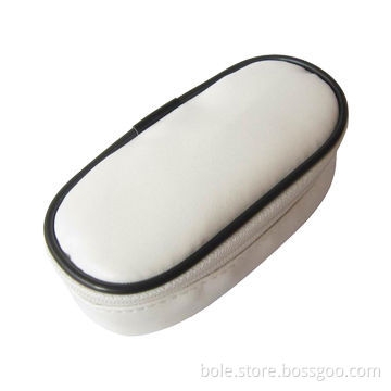 Mini Cosmetic Bag with Zipper Closure and Piping, Very Cute for Girls
